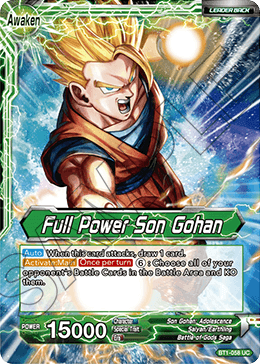 Son Gohan - Full Power Son Gohan