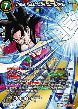 Triple Flash SS4 Son Goku (SR)