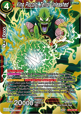 King Piccolo, Terror Unleashed (SR)