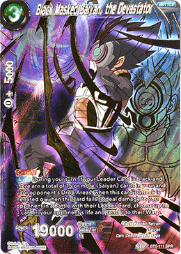 Black Masked Saiyan, the Devastator (SPR)
