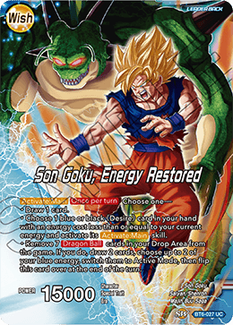 Dende - Son Goku, Energy Restored