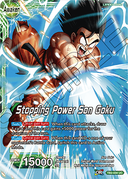 Son Goku - Stopping Power Son Goku