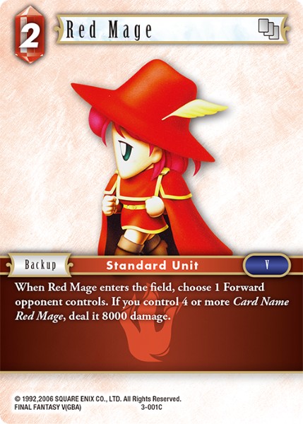 Red Mage (3-001C)