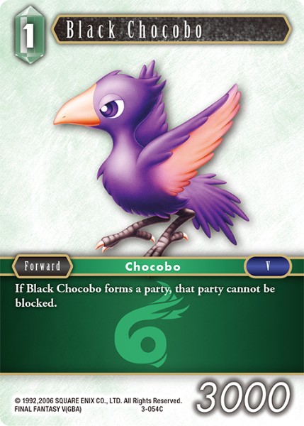 Black Chocobo (3-054C)