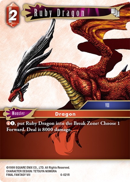 Ruby Dragon (6-021R)