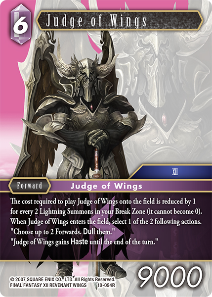 Judge of Wings (10-094R)
