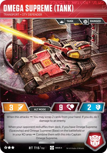 Omega Supreme (Tank), Transport City Defender