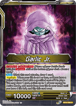 Garlic Jr. - Garlic Jr., the Immortal Demon