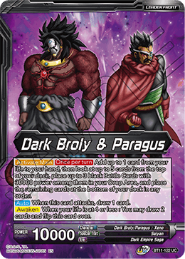 Dark Broly & Paragus - Dark Broly & Paragus, the Corrupted