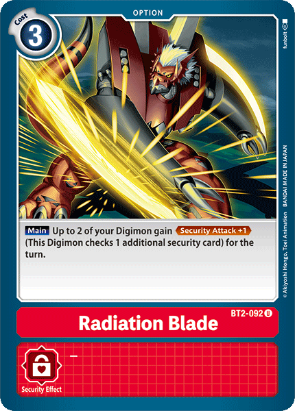 Radiation Blade