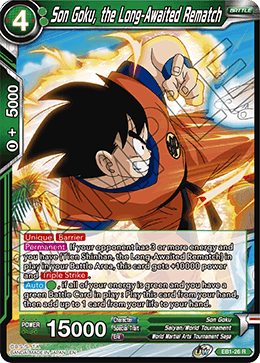 Son Goku, the Long-Awaited Rematch