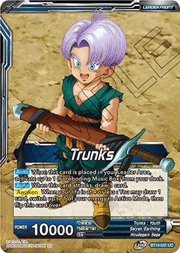 Trunks - Trunks, the Heros Successor